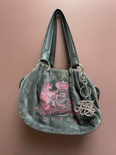 Bolsa de mão vintage Juicy Couture bolsa satchel Scottie cachorro veludo Y2K cinza rosa, usado comprar usado Bolsa de mão vintage Juicy Couture bolsa satchel Scottie cachorro veludo Y2K cinza rosa, usado comprar usado  Enviando para Brazil