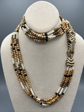 Usado, Zebra Vintage Ciner 4 Strand? Colar Animal Coleção Safari Banhado a Ouro comprar usado  Enviando para Brazil