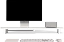 Desk monitor stand for sale  Ashford