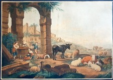 Stampa antica 1799 usato  Roma
