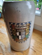 Uralter emaillierter bierkrug gebraucht kaufen  Kissing