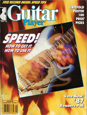 Revista de guitarrista setembro de 1987 Brian Stoltz Billy Cox Randy Hebert Speed comprar usado  Enviando para Brazil