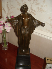 Solid bronze figure for sale  ROCHESTER