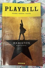 Hamilton broadway playbill for sale  Surprise