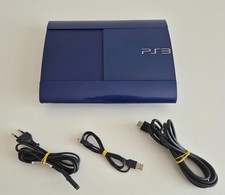 Console de videogame Sony Playstation 3 PS3 Super Slim azul azurita apenas 500GB PAL comprar usado  Enviando para Brazil