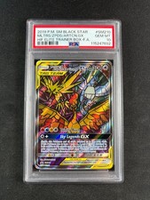 Używany, Pokémon - Moltres Zapdos & Articuno GX PSA 10 Sm210 - Hidden Fates ETB Promo ENG na sprzedaż  Wysyłka do Poland