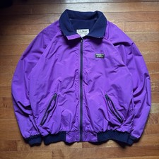 Jaqueta vintage anos 90 roxa LL Bean três estações feita nos EUA tamanho G alta comprar usado  Enviando para Brazil