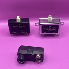 DIVISOR, ADAPTADOR Y SELECTOR Divisor/combinador 2 vías UHF/VHF/VCR segunda mano  Embacar hacia Mexico