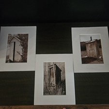 Outhouse pictures matted for sale  Fulton