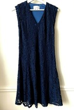 Robe bleu marine d'occasion  Paris XV