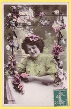 Postcard fantasy woman d'occasion  Expédié en Belgium