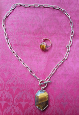 Vintage tiger eye for sale  DOWNHAM MARKET
