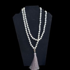 White howlite beaded for sale  Morristown