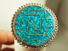 Broche navajo argent d'occasion  Tocane-Saint-Apre