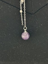 Collier améthyste rond d'occasion  Chalon-sur-Saône