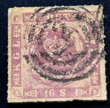 Denmark stamp 1863 d'occasion  Le Havre-