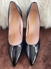 Black patent size for sale  NORTH WALSHAM