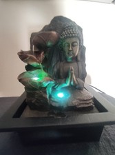 Fontana buddha illuminata usato  Mogliano Veneto
