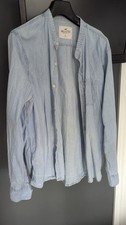 mens collarless shirt for sale  BUCKLEY