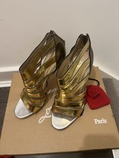 Christian louboutin gold for sale  HERTFORD