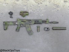Brinquedo russo Spetsnaz MVD SOBR ESCALA 1/6 - Rifle camuflado AK-12 com conjunto de acessórios comprar usado  Enviando para Brazil