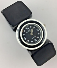 Relógio feminino M&M First Emporium pulseira de quartzo 32 mm usado plástico preto esporte comprar usado  Enviando para Brazil