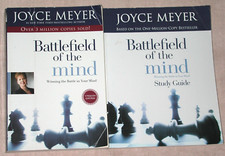 Usado, Lot 2 Joyce Meyer Battlefield of the Mind & Study Guide Companion Book Christian comprar usado  Enviando para Brazil