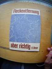 Fleckentfernung richtig diener gebraucht kaufen  Berlin