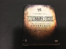 Wwe wrestlemania anthology for sale  New Port Richey