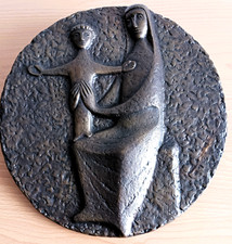 Bronzerelief wandbild bronze gebraucht kaufen  Wallenhorst