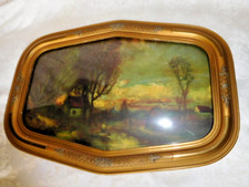 Antique curved bubble for sale  Empire