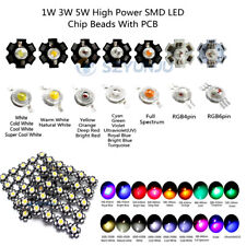 Luzes de chip LED COB SMD de alta potência 3W Watts contas branco vermelho azul verde com PCB comprar usado  Enviando para Brazil