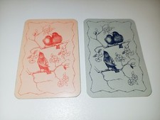 Spielkarten 1960er vogelmotiv gebraucht kaufen  München