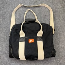 Bolsa de viagem Nike SB de lona preta/laranja etiqueta skatista férias 20", usado comprar usado  Enviando para Brazil