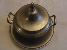 Soupiere etain plat d'occasion  Peymeinade
