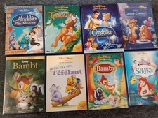 Lot dvd disney d'occasion  Mamers