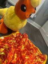 Flareon pokémon plush for sale  MANCHESTER