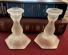 Opaque glass candlesticks for sale  Bartlesville