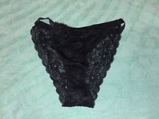 Lacy black knickers for sale  SWANSEA