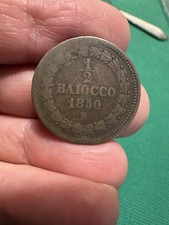 Baiocco 1850 stato usato  Roma