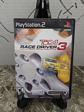 Toca Race Driver 3 PS2 Black Label na caixa com anúncios. Arranhões moderados testados. comprar usado  Enviando para Brazil