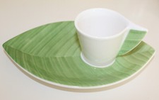 Palm leaf espressotasse gebraucht kaufen  Bitburg-Umland