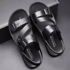 Sandales cuir hommes d'occasion  France
