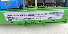 LYNGSO MARINE A/S. /MÓDULO DE MICRO CPU SAM ELECTRONICS ZM 411 GAMA comprar usado  Enviando para Brazil