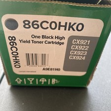 Cartucho de Toner Lexmark Original - Preto (86C0HK0) comprar usado  Enviando para Brazil