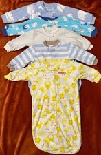 Lote de 5 sacos de dormir de lã quente para bebês de 0 a 9 meses cobertor unissex menino menina comprar usado  Enviando para Brazil
