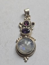 Sterling silver pendant for sale  Granville