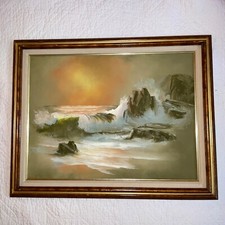 Vintage seascape coast for sale  Nevada City