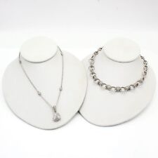 cubic necklaces 2 zirconia for sale  Saint Louis