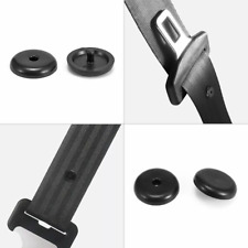 Usado, Conjunto de 4 clipes de botão de parada preto universal clipe de rolha de cinto de segurança novo comprar usado  Enviando para Brazil